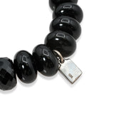 Sheryl Lowe Sterling Silver Black Onyx Diamond Bracelet