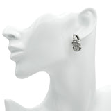 Vintage Barry Kieselstein-Cord 1988 Sterling Silver Alligator Earrings