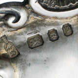 Vintage Michael Wyard Druitt English Sterling Silver Figural “BOOZE” Bottle Tag