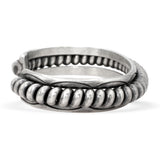 Vintage Tahe Sterling Silver Cuff Bracelet