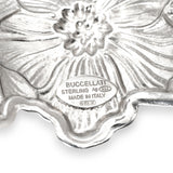 Buccellati Sterling Silver & Gold Floral Cuff Bracelet