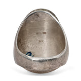 Jason Takala Sterling Silver 14K Gold Man in the Maze Ring