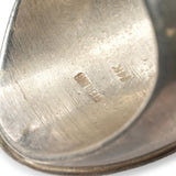 Jason Takala Sterling Silver 14K Gold Man in the Maze Ring
