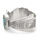Roderick Tenorio Sterling Silver Multi-Stone Inlay Cuff
