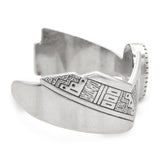 Roderick Tenorio Sterling Silver Multi-Stone Inlay Cuff