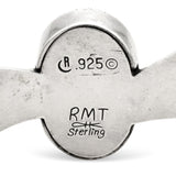 Roderick Tenorio Sterling Silver Multi-Stone Inlay Cuff