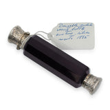 Victorian 1882 Silver Double-Ended Scent Bottle