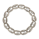 Angela Cummings "Perforation" Sterling Silver Clip-On Earrings and Necklace Set