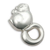 Vintage Tiffany & Co. Sterling Silver Squirrel Baby Rattle