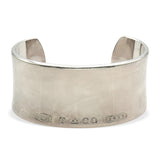 Tiffany & Co. 1837 Sterling Silver Wide Cuff