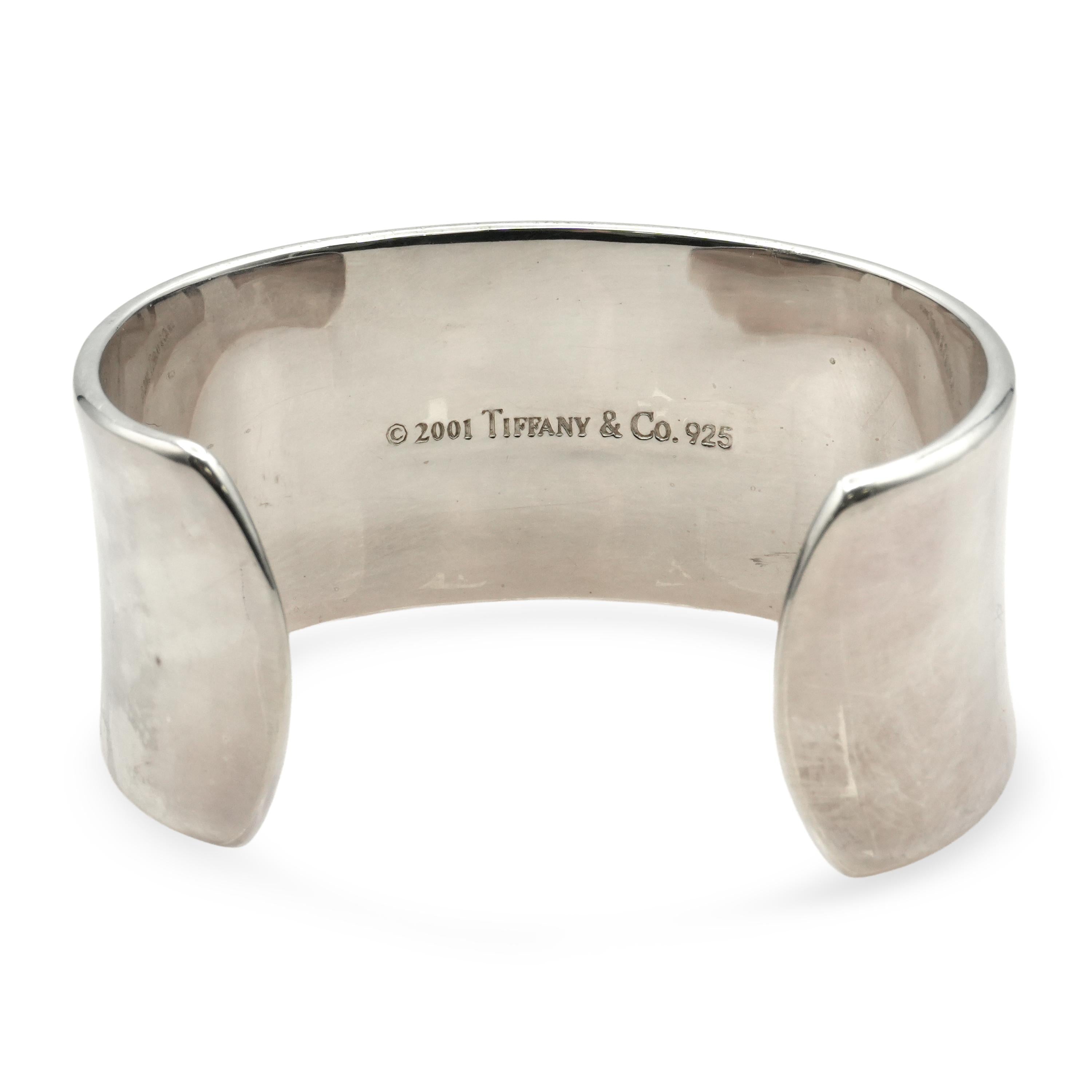Tiffany & Co. 1837 Sterling Silver Wide Cuff