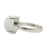 Tiffany & Co. Paloma Picasso Sterling Silver Rock Crystal Sugar Stacks Ring