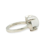 Tiffany & Co. Paloma Picasso Sterling Silver Rock Crystal Sugar Stacks Ring