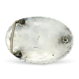 Pauline McCray Sterling Silver Turquoise Belt Buckle