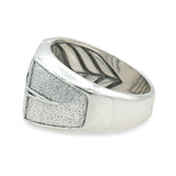 David Yurman Sterling Silver Compass Rose Signet Ring