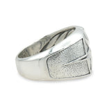 David Yurman Sterling Silver Compass Rose Signet Ring