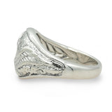 David Yurman Sterling Silver Griffin Signet Ring
