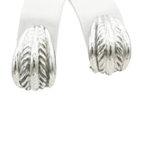 David Yurman Sterling Silver Cable Clip-On Earrings