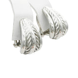David Yurman Sterling Silver Cable Clip-On Earrings