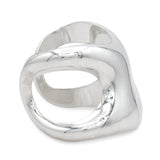 Vintage Tiffany & Co. Elsa Peretti Sterling Silver Open Side Cuff Bracelet