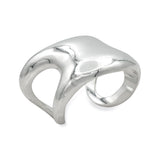 Vintage Tiffany & Co. Elsa Peretti Sterling Silver Open Side Cuff Bracelet