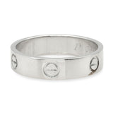Cartier Love Band 950 Platinum Ring