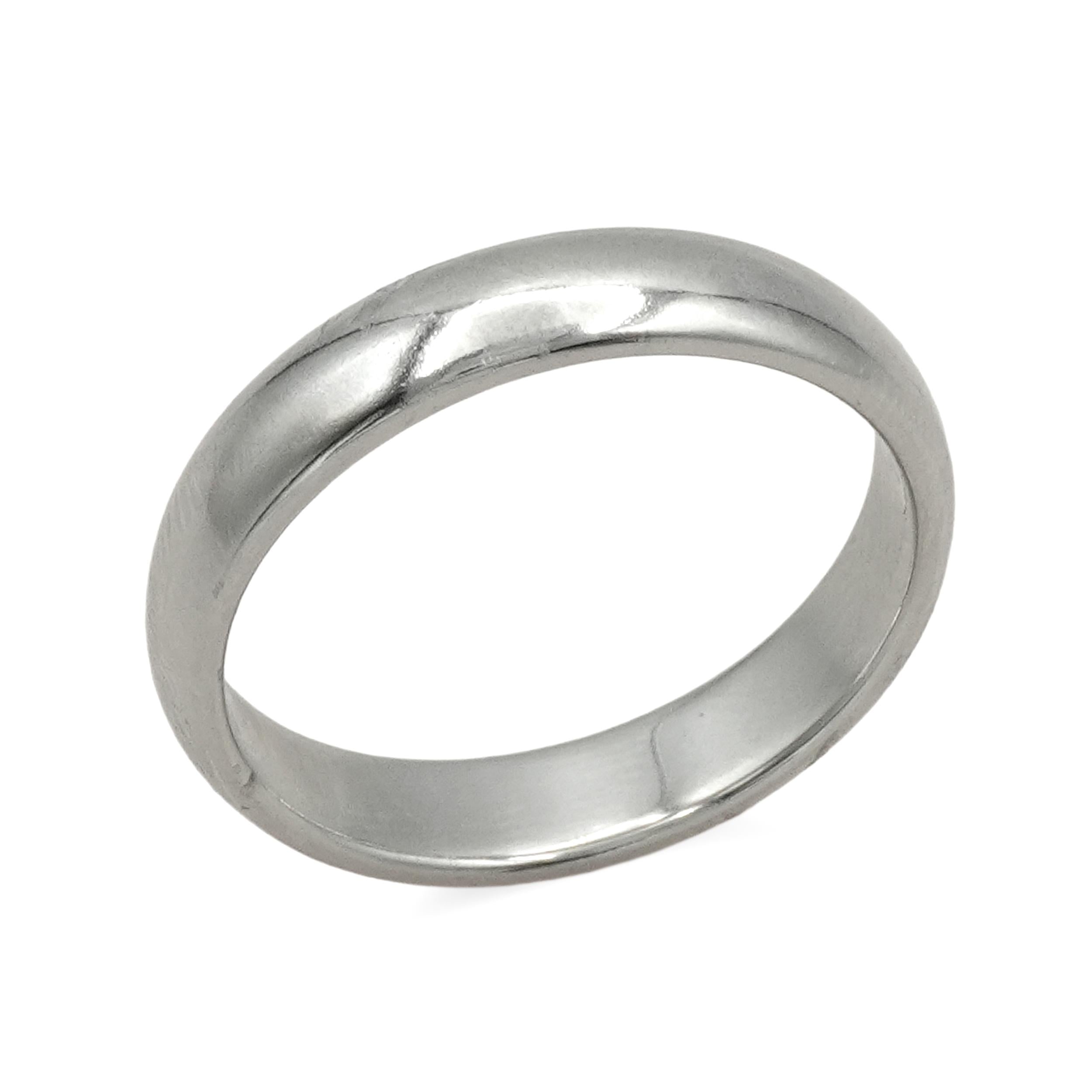 Tiffany & Co. PT950 Platinum Domed Band Ring