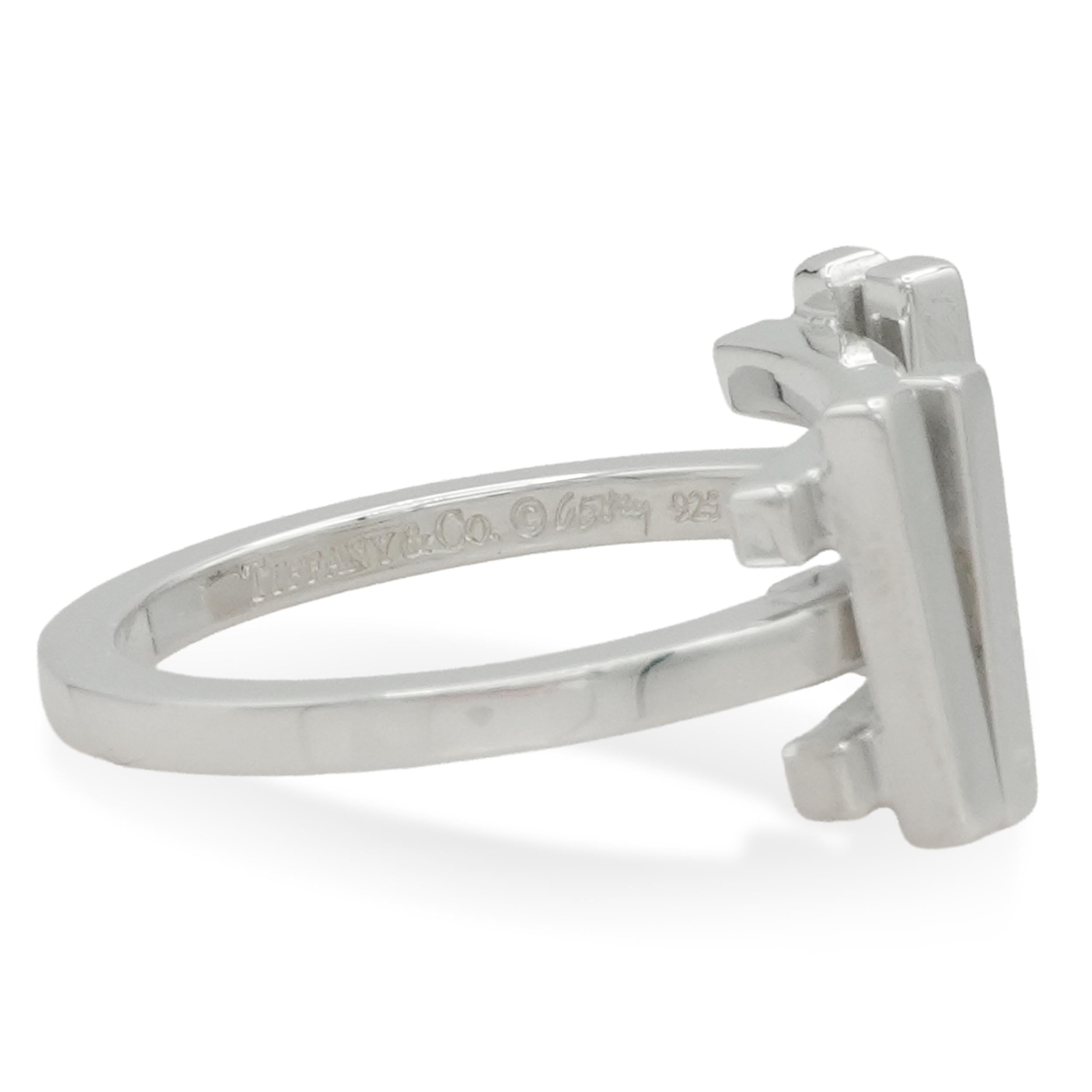 Tiffany & Co. Gehry Axis Sterling Silver Ring