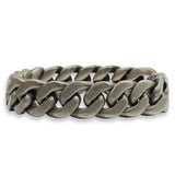 David Yurman Sterling Silver Curb Link Bracelet