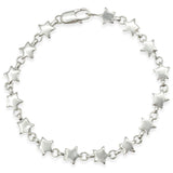Tiffany & Co. Sterling Silver Star Link Bracelet