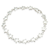 Tiffany & Co. Sterling Silver Star Link Bracelet
