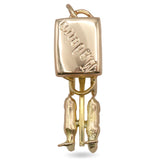 Madeira 18K Gold Ox Cart Charm