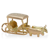 Madeira 18K Gold Ox Cart Charm