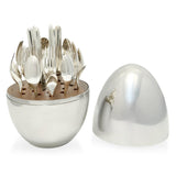 Christofle 24 Piece Silver Plate Mood Silverware Set