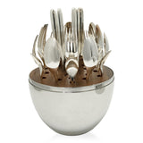 Christofle 24 Piece Silver Plate Mood Silverware Set