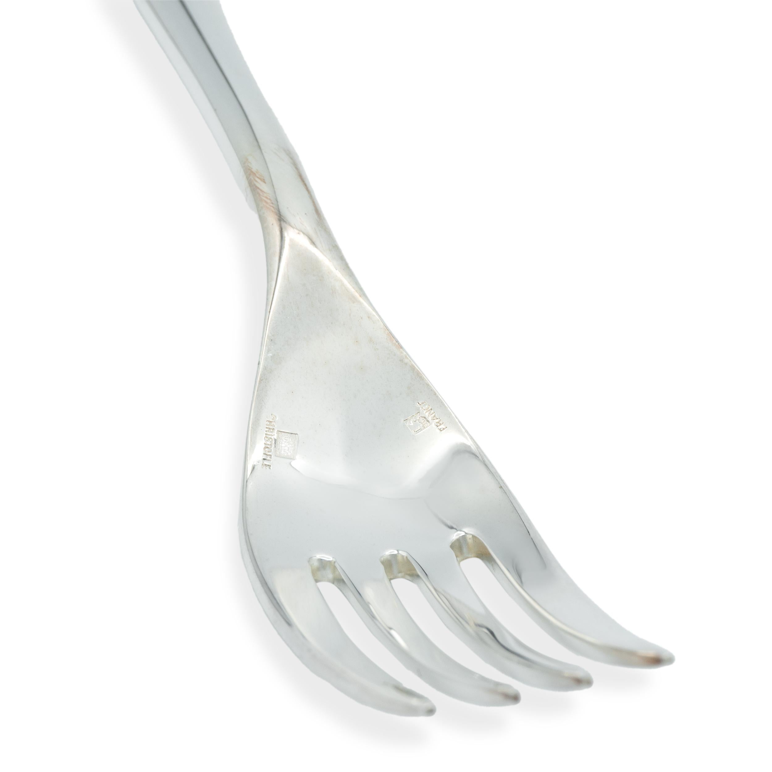 Christofle 24 Piece Silver Plate Mood Silverware Set