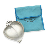 Vintage Tiffany & Co. Makers Sterling Silver Heart Leaf Dish Set of 4