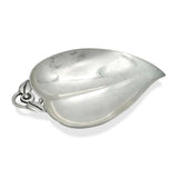 Vintage Tiffany & Co. Makers Sterling Silver Heart Leaf Dish Set of 4