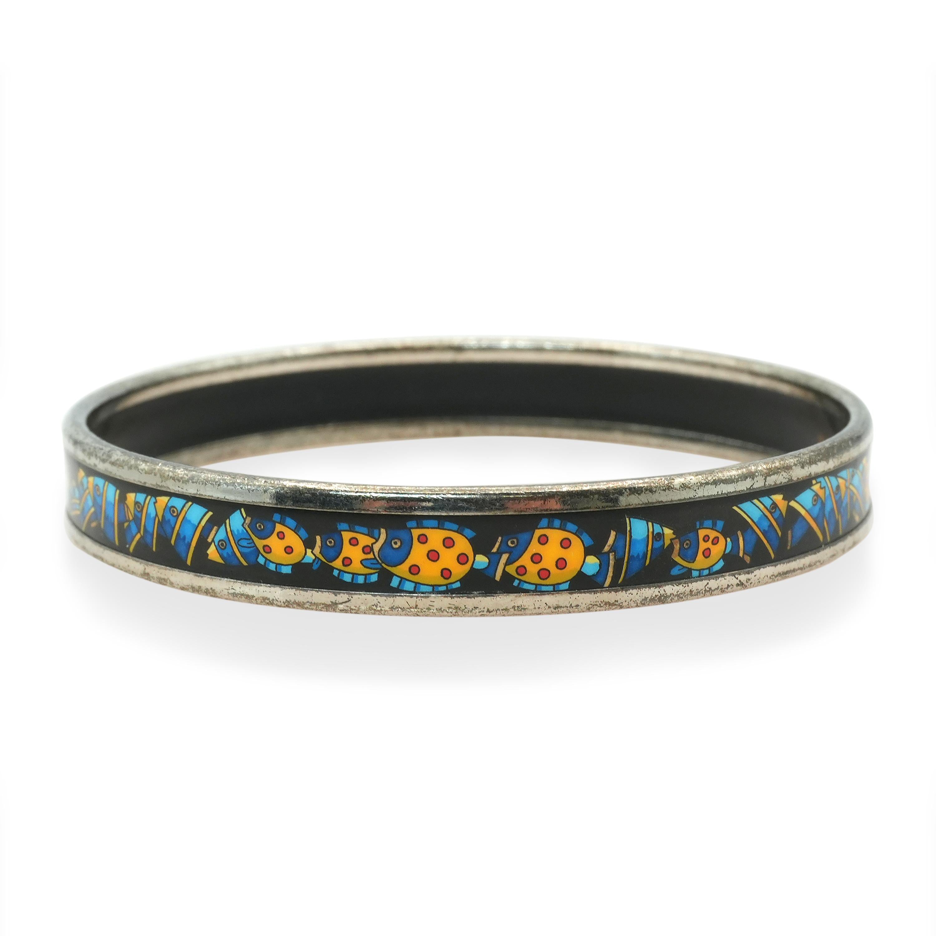 Hermès Paris Tropical Fish Motif Bracelet
