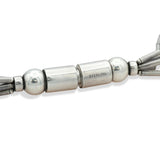 Sterling Silver Black Onyx Multi-Strand Necklace