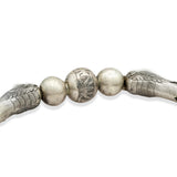 Antique Chinese Silver Articulated Dragon Necklace