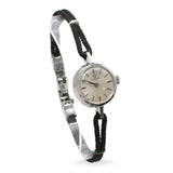 Vintage Omega Stainless Steel Hand Wind Women's Cocktail Watch
