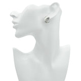 David Yurman Sterling Silver Sculpted Cable Hoop Earrings