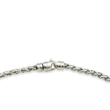 David Yurman Sterling Silver Woven Chain Necklace