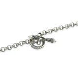 Konstantino Sterling Silver Black Onyx Station Necklace