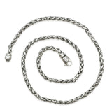 David Yurman Sterling Silver Woven Chain Necklace