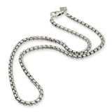 David Yurman Sterling Silver 14K Yellow Gold Box Chain Necklace