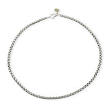 David Yurman Sterling Silver 14K Yellow Gold Box Chain Necklace