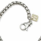 David Yurman Sterling Silver 14K Yellow Gold Box Chain Necklace
