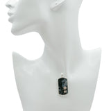 David Yurman Sterling Silver Pietersite Dog Tag Pendant